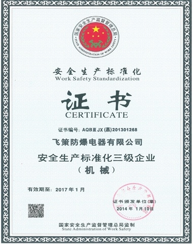 安全生產(chǎn)標(biāo)準(zhǔn)化